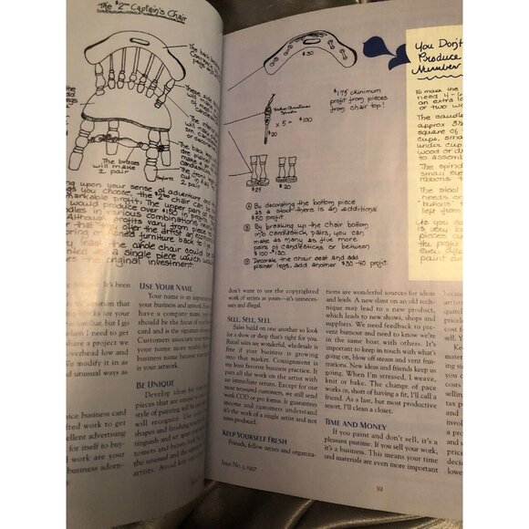 1997 The Decorative Painter Magazine Issue 3 May-June Painting Projects Patterns - Picture 8 of 11